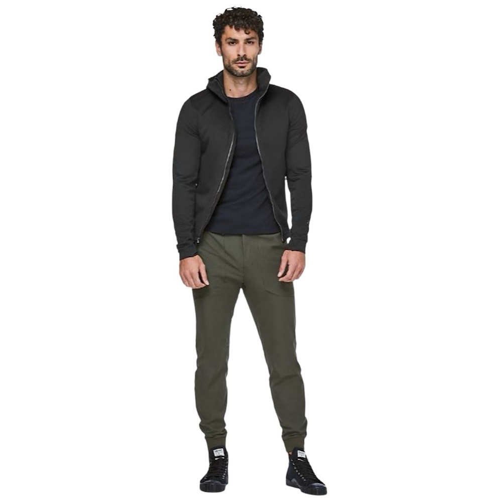 LULULEMON Fleece Back Softshell Jacket in Charcoal grey